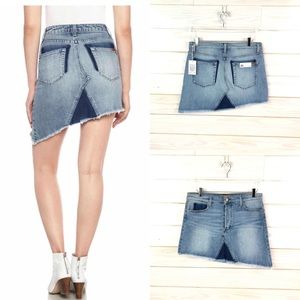 Joe’s Jeans Asymmetrical Denim Skirt size 31 New